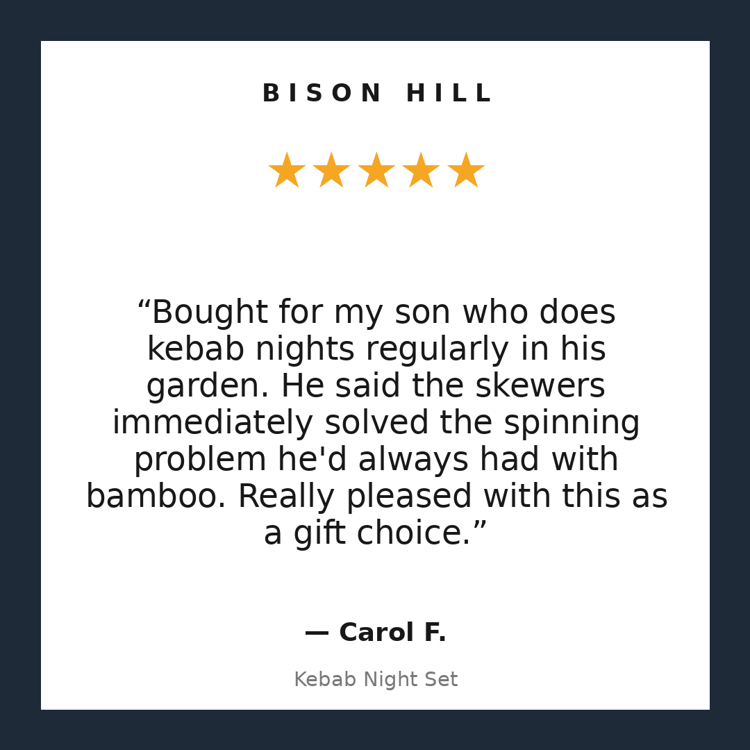Kebab Night Set customer review