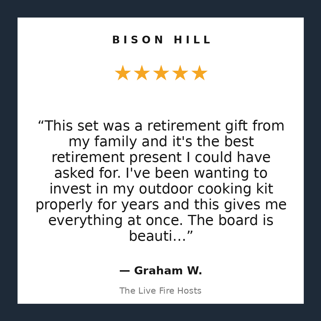 The Live Fire Hosts customer review