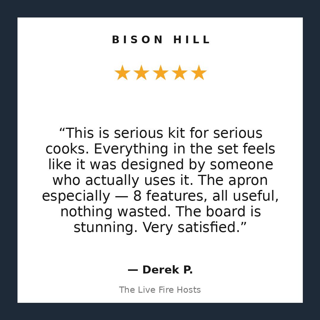 The Live Fire Hosts customer review