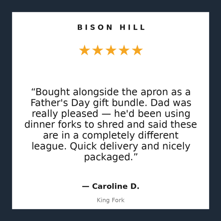 King Fork customer review