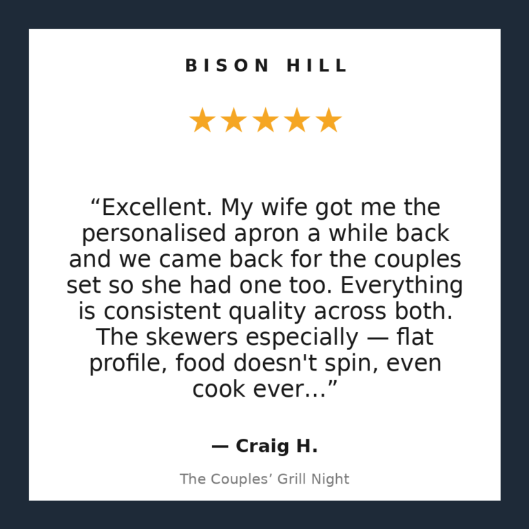 The Couples’ Grill Night customer review