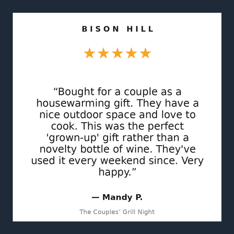 The Couples’ Grill Night customer review