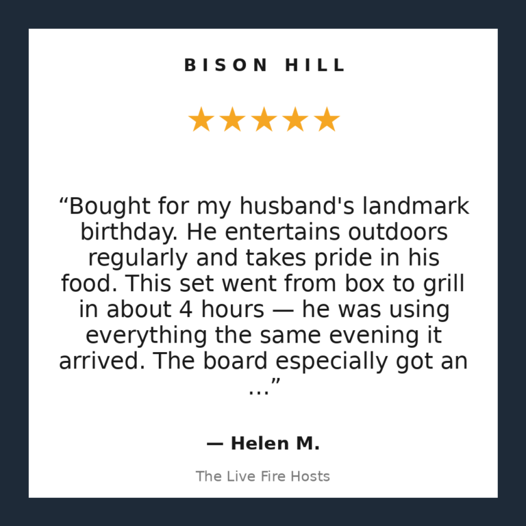 The Live Fire Hosts customer review