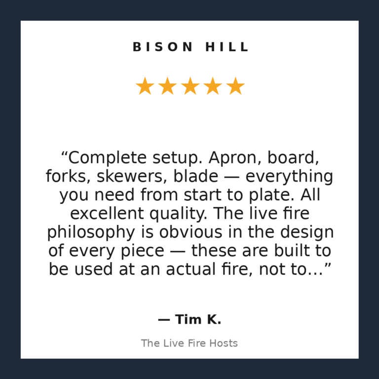 The Live Fire Hosts customer review