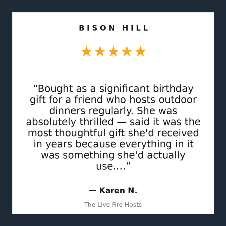 The Live Fire Hosts customer review
