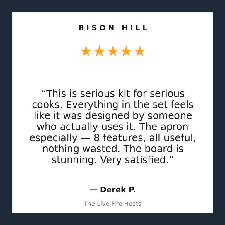 The Live Fire Hosts customer review