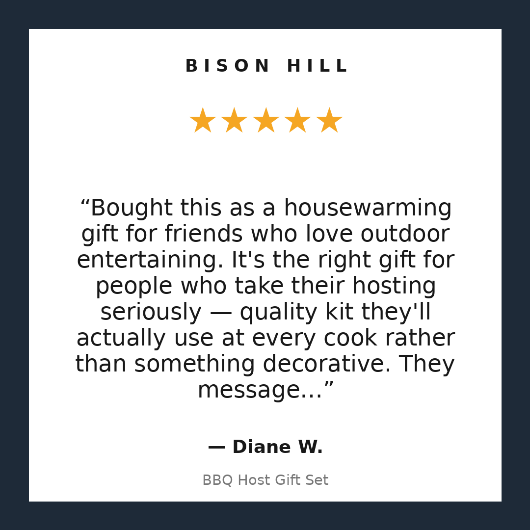 BBQ Host Gift Set customer review