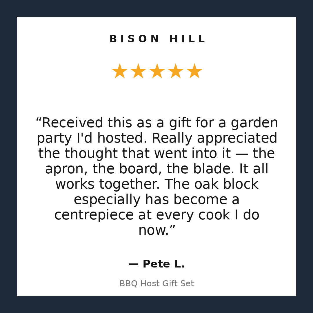 BBQ Host Gift Set customer review
