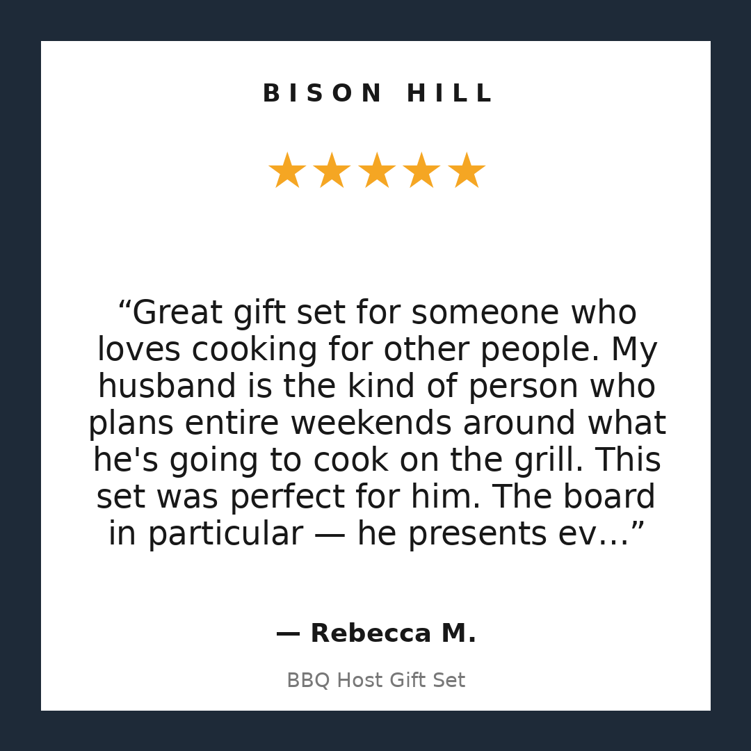 BBQ Host Gift Set customer review