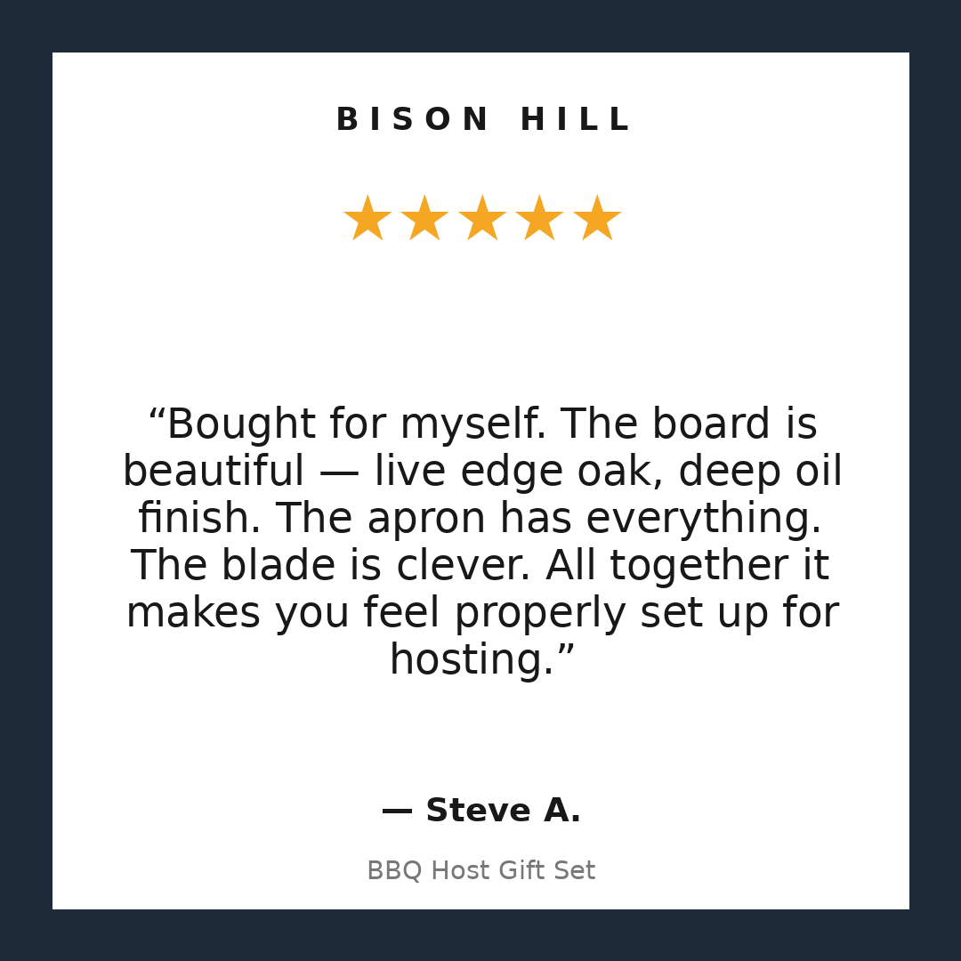 BBQ Host Gift Set customer review