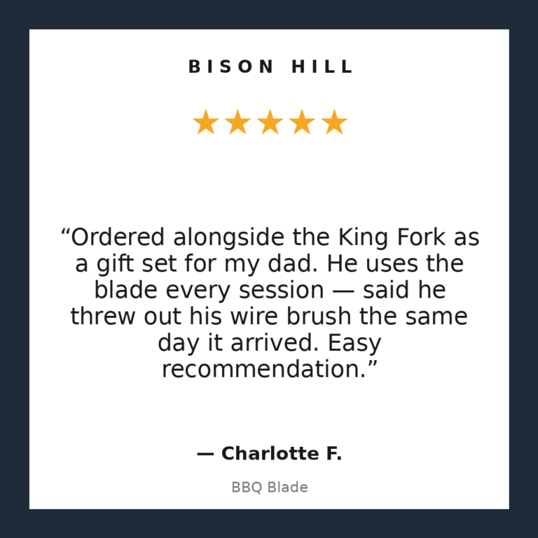 BBQ Blade customer review